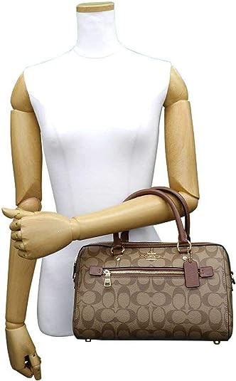 Coach Rowan Satchel In Signature Canvas