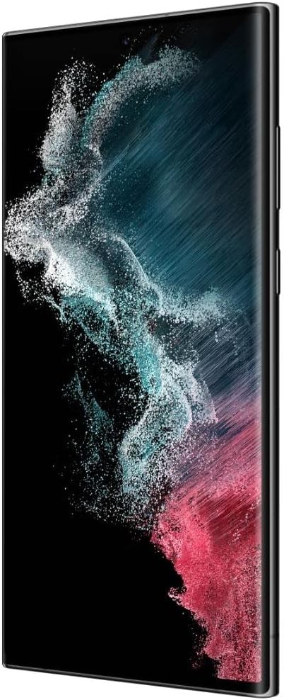 Samsung Galaxy S22 Ultra Phone, Factory-unlocked Android smartphone,512GB,8K camera and video, brightest display,S Pen, long battery life,4nm fast processor, US version, Phantom Black