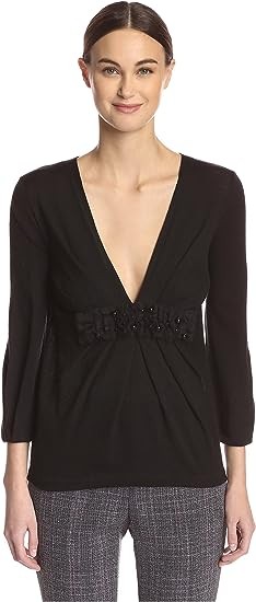 Valentino Women's Mesh Detail Sweater